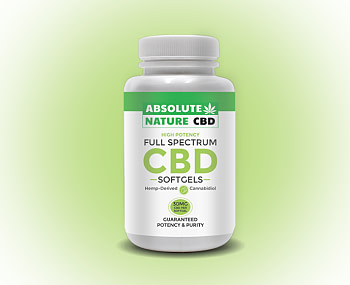 Absolute Nature CBD High Potency Full-Spectrum CBD Softgels