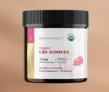 Best CBD Gummies For Beginners: Joy Organics Premium CBD Gummies.