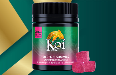 Best For Perfect Happiness: Koi Delta 9 THC Gummies