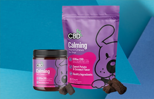 CBDfx CBD Dog Treats – Calming