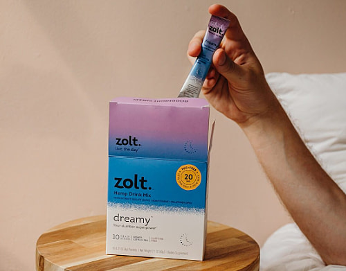 Best CBD Drink For Sleep: Zolt Dreamy CBD Drink Mix 