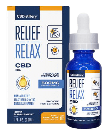 CBDistillery Full-Spectrum CBD Oil Tincture 1 Best Affordable CBD Overall: CBDistillery Full-Spectrum CBD Oil Tincture