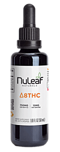 Best For Stress Relief And Relaxation, NuLeaf Naturals Delta 8 THC Full Spectrum Oil