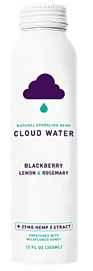 Relax, Cloud Water Blackberry Infused CBD Water