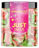 Just Delta Watermelon Supernova Delta 8 Gummies