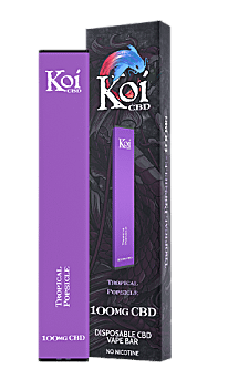 Koi Anxiety Pen (CBD vape pen for anxiety) with awesome tasting flavors.