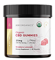 CBD for stress relief, Joy Organics CBD Gummies