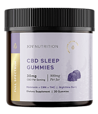 Best Vegan CBD Gummies, Joy Organics CBD Gummies for Sleep.