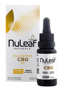 NuLeaf Naturals CBG Full Spectrum Oil, Reap in the CBG benefits