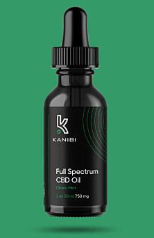 Best For Anxiety, Kanibi Full Spectrum CBD Oil Tincture.
