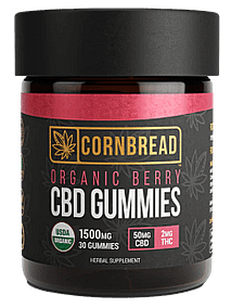 Best CBD Gummies With THC are Cornbread Hemp Full Spectrum CBD Gummies.