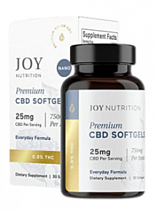 Most Effective, Joy Organics Premium CBD Softgels.
