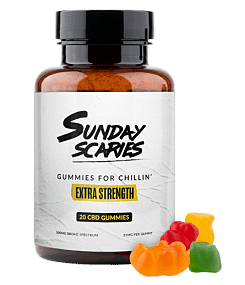 Sunday Scaries Extra Strength CBD Gummies