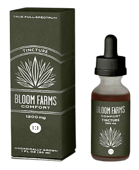 Bloom Farms Review, 1200mg Comfort 1:1 CBG Tincture
