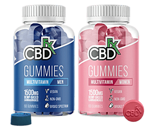 CBDfx Multivitamin CBD Gummies For Women Men