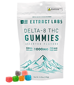 Extract Labs Delta 8 THC Gummy Bears