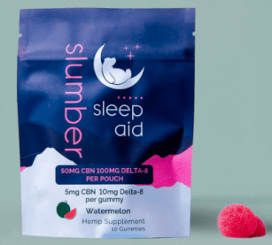 Best For Sleep: Slumber Sleep Aid Delta-8 Gummies