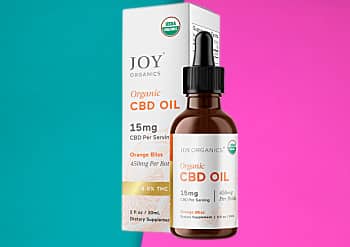 Best Low Potency: Joy Organics Broad Spectrum Organic CBD Tincture.