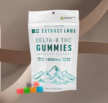 Best Delta 8 THC Gummies, Best Overall: Extract Labs Delta 8 Gummies