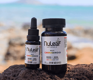 NuLeaf Naturals Multicannabinoid Full Spectrum Oil.