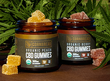 Best CBD Gummies With THC - Cornbread Hemp Full Spectrum CBD Gummies