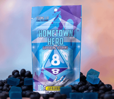Most Potent And Overall Most Enjoyable, Hometown Hero Delta 8 Gummies.