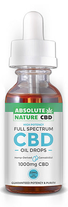 Full Spectrum CBD Oil 1000mg - Absolute Nature CBD (2) Absolute nature CBD review 1000mg product image