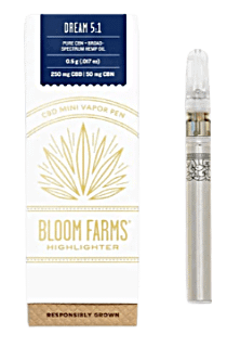 Secret Nature - Best CBD Vape Pen Cartridge For Anxiety, 5:1 blend of CBD to CBN