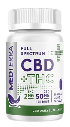 Medterra Full Spectrum CBD Capsules Medterra CBD Review. Medterra Full Spectrum CBD Product image