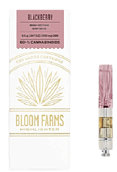 Bloom Farms Blackberry CBD Vape Pen Review