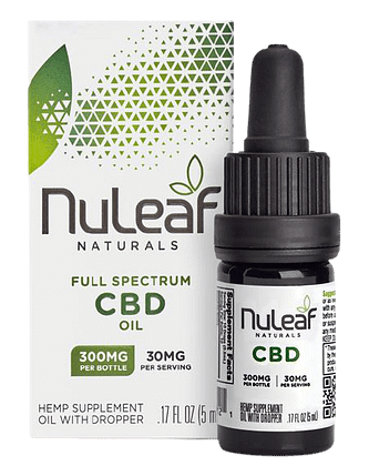 NuLeaf Naturals CBD Oil 330MG 1 Nuleaf naturals review. An image of one of their most popular products.