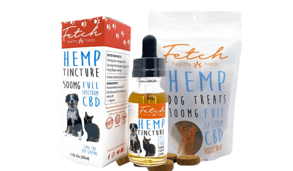 Extract Labs CBD Tincture For Pets Extract Labs CBD Fetch Tincture For Pets, 500mg CBD Per Bottle, 17mg CBD Per Serving, Unflavored, 1-fluid ounce bottle.