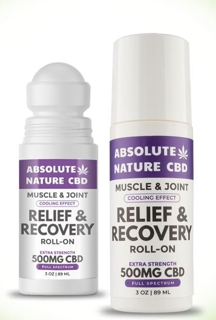 Absolute Nature CBD Relief & Recovery Roll-On