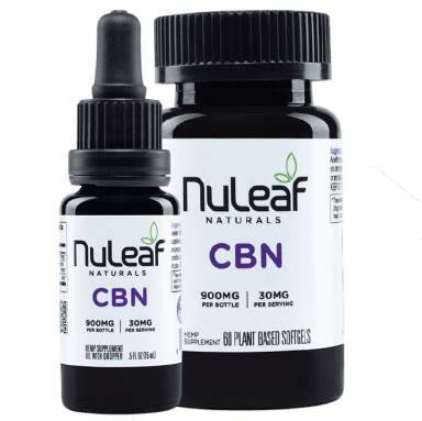 Nuleaf Naturals Full Spectrum CBN Oil & Softgel Capsules